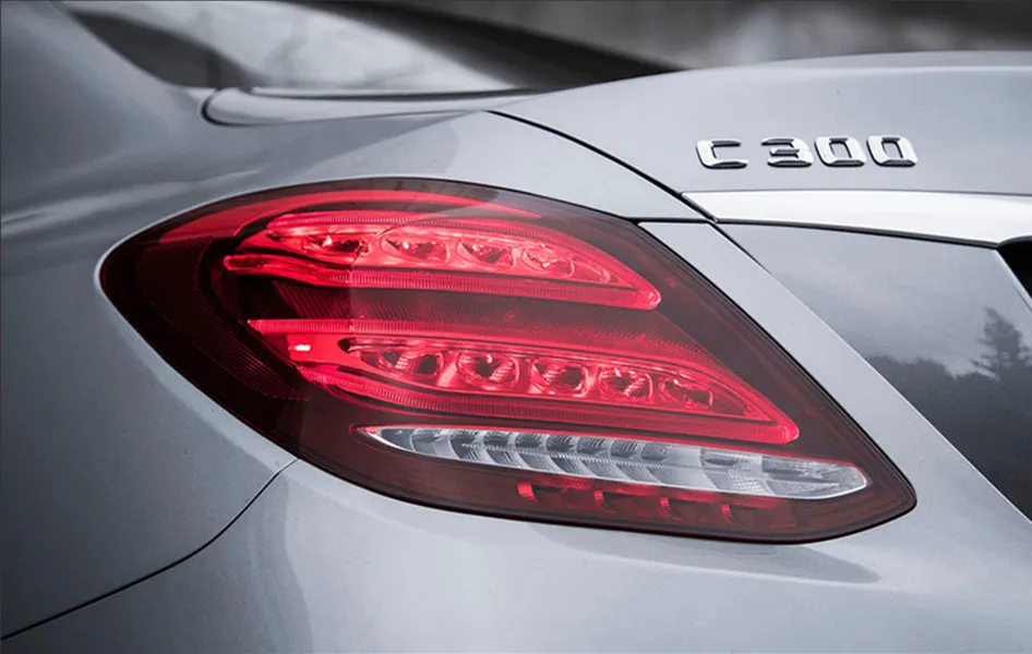 Auto Parts Rear Lamp For C Class W205 C180 C200 C260 20 15-20 21 Taillights Brake Lights Running Stop Taillight Accessories