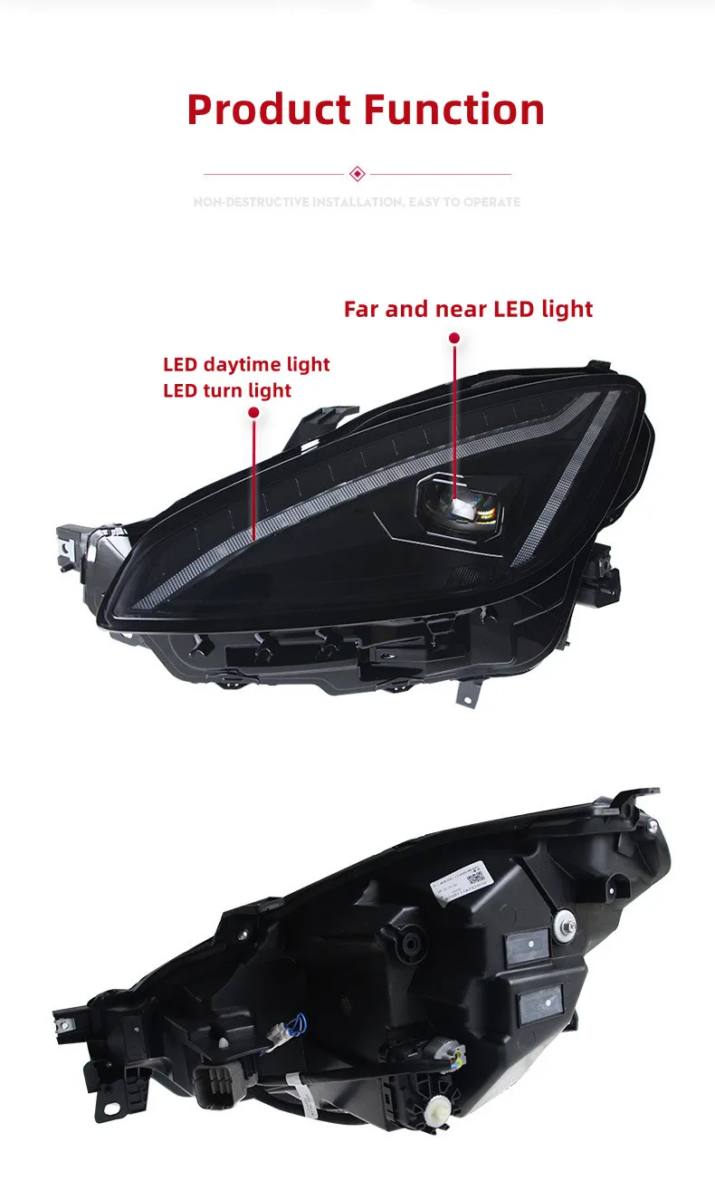 Car Head Light For Toyota GR86 Headlights 20 21-2023 Subaru BRZ Headlight All LED Daytime Lights Dynamic Turn Signal Lamp