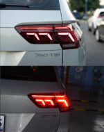Car Tuning Taillights for VW Tiguan L 20 16-2021 Tail Light Upgrade 2022 Style Running Signal Brake Reversing Rear Lighs - Image 5