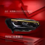 Car Headlights LED Lights for VW Tayron 20 19-2022 LED Double Lens Streamer Turn Signal High Beam Daytime Running Light - Image 5