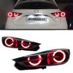 Mazda 3 Axela Hatchback 2014-20 19 BMLFS BMEFS Tail Lights With Sequential Turn Signal Animation Brake Lights