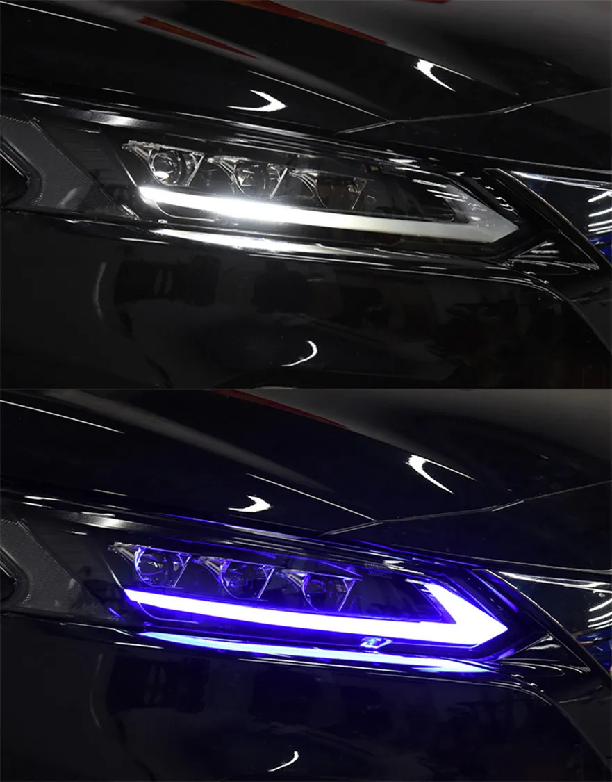 Headlight All LED For Nissan Teana 20 18-2022 Altima LED Turn Signal Lights DRL High Beam Daytime Running Light
