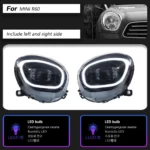 High Beam Head Lights for MINI R60 LED Headlight 2007-20 16 Countryman DRL Daytime Running Headlights Turn Signal - Image 6