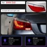 LED Rear Lights for BMW E60 LED Tail Light 2003-2009 523i 525i 530i Brake Stop Lamp Driving Dynamic Turn Signal Light - Image 6