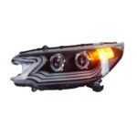 Car Styling LED Headlight for Honda CRV 2012-2014 DRL Double Lens Hid Bi Xenon Running Lights Auto Accessories - Image 4