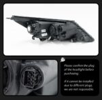 HeadLights LED Style Replacement DRL Daytime lights For KIA Sportage R 2010-2014 Turn Signal Headlights - Image 5