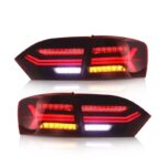 Car Tail Lights Assembly For VW Jetta Sagitar 6th Generation 20 12+ Sedan LED Sequential Turn Signal Driving Lights - Image 2