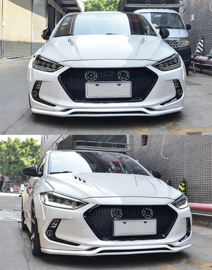 LED Head Light Assembly For Hyundai Elantra 20 16-20 20 Matrix Front Headlights Replacement Signal Driving Light