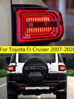 Auto Tuning Taillights for Toyota FJ Cruiser 20 07-20 20 Rear Lamp LED Turn Signal Lights Reversing Brake Fog Taillight Assembly