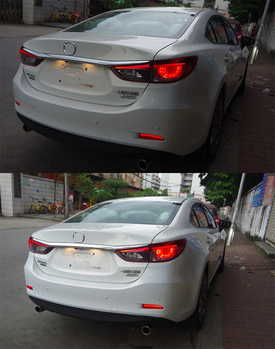 Car LED Taillights Assembly for Mazda 6 Atenza 20 13-20 19 LED Turn Signal Brake Reversing Taillight Rear Lamp