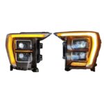 Car Headlights for Ford F-150 Raptor 20 21-2023 Full LED Dynamic Turn Signal Lamp Car Head Lamp Assembly - Image 2
