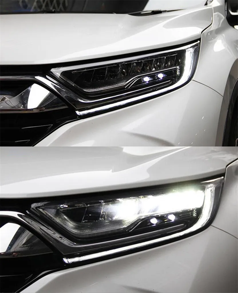 Car Goods For Toyota RAV4 RAV 4 20 17-20 19 Head lamp LED Headlight High Beam Turn Signal Headlights