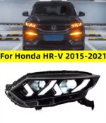 Headlights for Honda HR-V LED 20 15-20 21 HRV Vezel Headlight LED DRL Assembly Upgrade High Dynamic Front Lamp