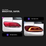 Auto Rear Lamp For VW Scirocco Tail light 2009-2014 Full LED Styling LED Running Lights Sequential Signal Taillight - Image 2