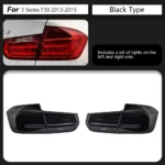 BMW F30 2013-20 18 F35 F80 3D Rear Lamp 318i 320i 325i 330i 335 LED Rear Lights Turn Signal Light Reversing Brake Fog Lamp - Image 6
