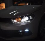 Car Headlights for VW Scirocco 20 09-20 17 LED Headlight DRL High Beam Lens Driving Lights Angel Eye Head Lamp - Image 4