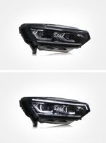 Car Headlights LED Lights for VW Tayron 20 19-2022 LED Double Lens Streamer Turn Signal High Beam Daytime Running Light - Image 4