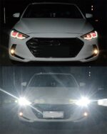 Car LED Headlight Assembly For Elantra Front Headlights Replacement 20 16-20 20 BMW Type DRL Daytime Light - Image 3