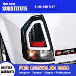 Chrysler 300C 2005-2010 Chrysler 300C Taillight Rear DRL Fog Brake Dynamic Turn Signal Tail Light Assembly - Image 3