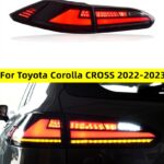 LED Tail Light for Toyota Corolla CROSS 20 22-2023 CROSS Altis LED Brake Reverse Tail Lamp Dynamic Signal Light Tail Lamp Assembly