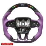 Customized Carbon Fiber LED Performance Steering Wheels For Dodge Charger Challenger - Image 3