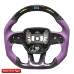 Customized Carbon Fiber LED Performance Steering Wheels For Dodge Charger Challenger - Image 8