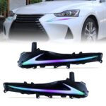 Car Daytime Lights for Lexus IS 20 16-20 20 IS300 IS300H IS300HF IS350 IS350F LED Assembly RGB Style - Image 4