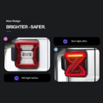 LED Tail Lights For Jeep Wrangler 20 18-2023 DRL Taillights Turn Signal Back Reverse Rear Lamps Assembly - Image 4