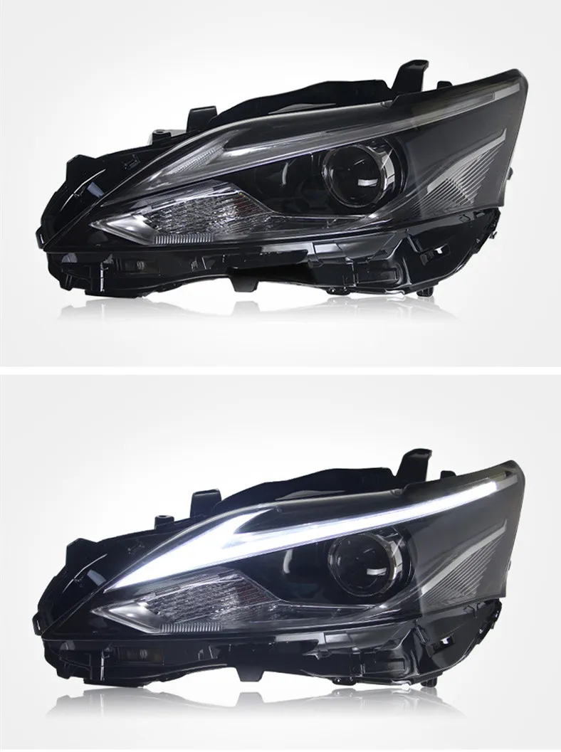 For Lexus CT200 2011-20 17 Headlight Assembly Upgrade High Configuration LED Daytime Running Light Dual Lens Headlamp