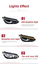 For VW Golf 8 20 21-2024 Headlight Assembly Upgrade LED Lens Headlight Daytime Running Light Golf 8 Auxiliary High Beam - Image 5