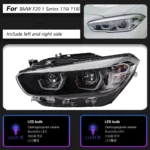 Headlights Assembly for BMW F20 LED Headlight 20 15-20 18 1 Series 116i 118i Front Lights DRL Low/High Beam Turn Signal - Image 7