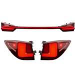 LED Through Taillight For Lexus RX Series 20 16-20 22 Rear Tail Light Dynamic Turn Signal Reverse Brake Indicator - Image 3