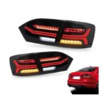 Car Tail Lights Assembly For VW Jetta Sagitar 6th Generation 20 12+ Sedan LED Sequential Turn Signal Driving Lights