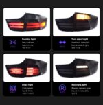 Cars LED Taillight for BMW X6 E71 2008-2014 E71 Turn Signal Running Brake Light Reversing Lamp Startup Rear Taillight Assembly - Image 5