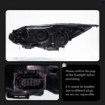 Car Light Assembly for Ford Focus 2012-2014 Focus 3 Front Daytime Lamp LED Signal Headlight Projector Lens - Image 4