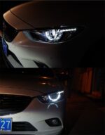 Car DRL Head Light Parts For Mazda 6 Atenza 20 13-20 16 LED Lamps High Beam Turn Signal Headlights - Image 5