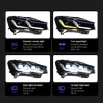 Auto Headlight Assembly for BMW X3 F25 Headlights 20 10-20 17 X4 F26 DRL Daytime Signal Auto Headlights - Image 3
