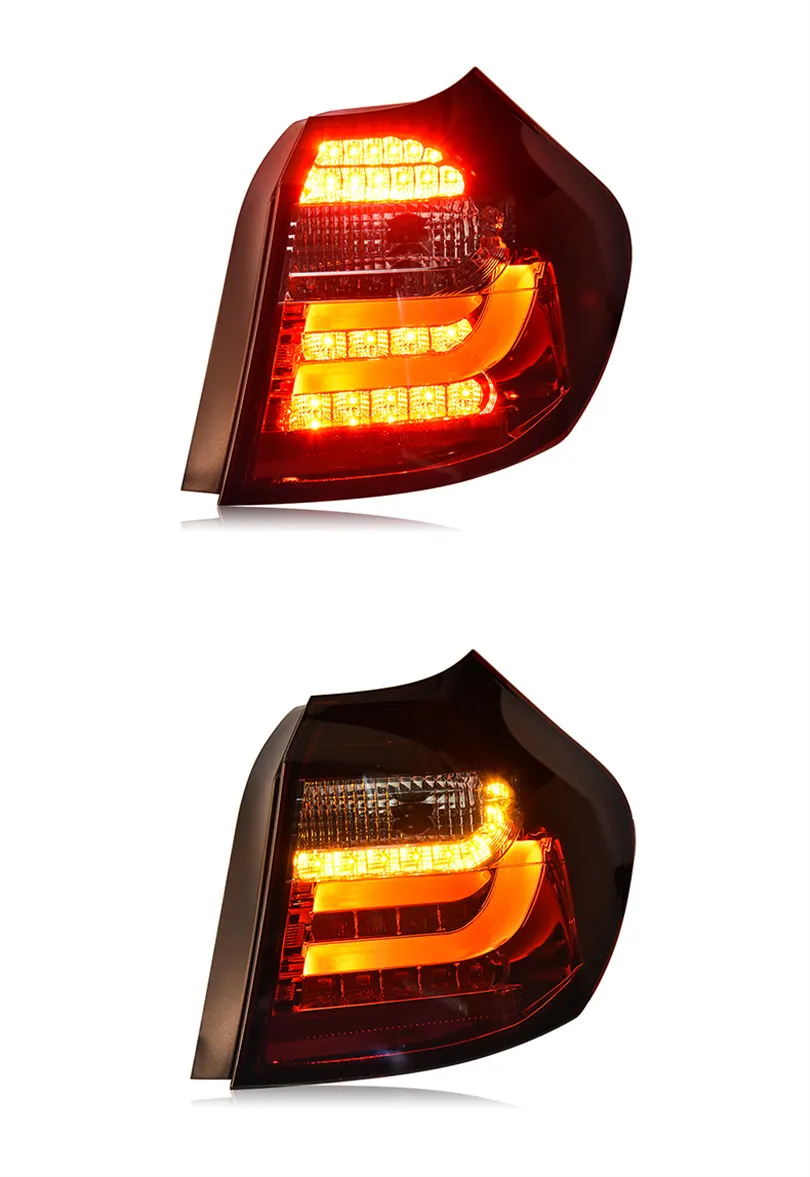 Car Tail Lights for BMW E87 Taillight 2003-2010 E81 120i 130i LED Tail Lamp DRL Signal Brake Reverse Lights