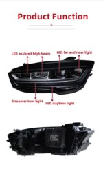 Headlights Assembly For AUDI A7 20 11-20 18 Retrofitting New Matrix LED Daytime Light Lens Dynamic Signal Light - Image 3