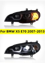 Auto Lighting System LED X5 Headlights For BMW E70 Upgrade 2007-2013 LED Daytime Running Lights Dual Lens Xenon Headlights