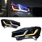 Auto Headlight Assembly for BMW X3 F25 Headlights 20 10-20 17 X4 F26 DRL Daytime Signal Auto Headlights