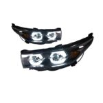 Car Head Lights Parts For New Kluger 20 15-20 17 highlander LED Front Headlight Replacement DRL Daytime light Projector Facelift - Image 3
