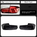 BMW F30 2013-20 18 F35 F80 3D Rear Lamp 318i 320i 325i 330i 335 LED Rear Lights Turn Signal Light Reversing Brake Fog Lamp - Image 7