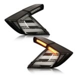 Car LED Taillights For Honda CIVIC 10th Hatchback 20 16-20 21 Mugen Style Tail Light Assembly DRL Turn Signal Brake Lamp - Image 3