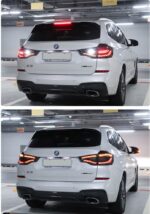Car Rear Lights for BMW X3 G08 Dragon Scale Tail Light 20 18-2021 G01 F97 LED Dynamic Turn Signal Brake Fog Taillights - Image 5