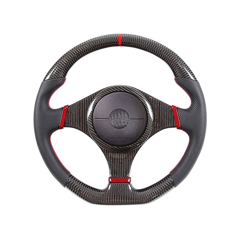 dfa30f2c-360a-4fa1-bf2b-6dbe1f1abb57 Repacement Wheels for Mitsubishi Evo Carbon Fiber LED Display Steering Wheel - Image 1