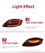 Car Taillights For Porsche Caman 987.1 2004-2011 Taillight Assembly Cayman Modified LED Tail Light Boxster Styling - Image 5