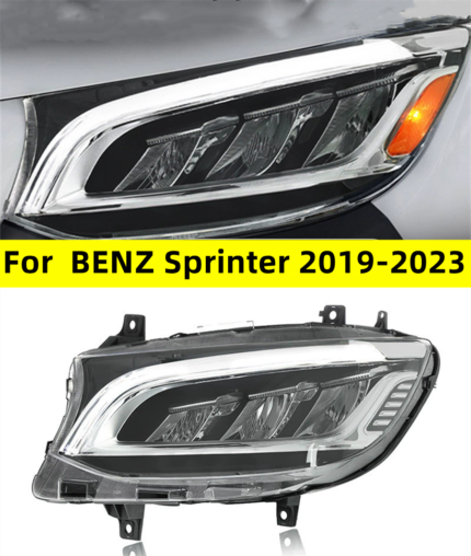 Car Lights Assembly For BENZ Sprinter 20 19-20 23 High-end LED daytime steering Turn Signal Headlight