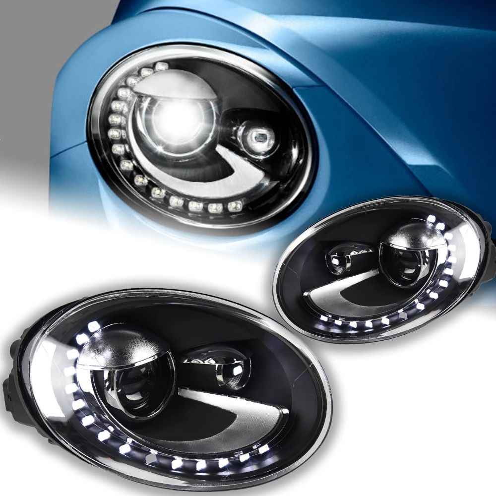 e1b1b401-e0e4-4cf8-a91f-31a81d97e0d7 H7 LED Headlight Bulbs For VW Beetle Headlights 20 13-20 17 Hid Head Lamp Bi Xenon Running Lights - Image 1