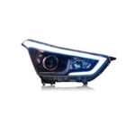 Car Styling Headlight For Hyundai ix25 2014-20 17 LED Signal Front Headlights Replacement DRL Daytime Light - Image 2